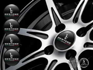 Bertone Sticker on Rims Label Gravitational Cascade
